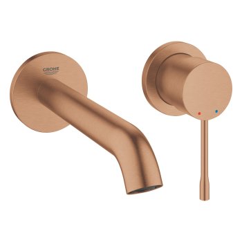 Baterie pentru lavoar GROHE Essence, încastrată, pentru boxă, pipă 183 mm, Brushed Warm Sunset